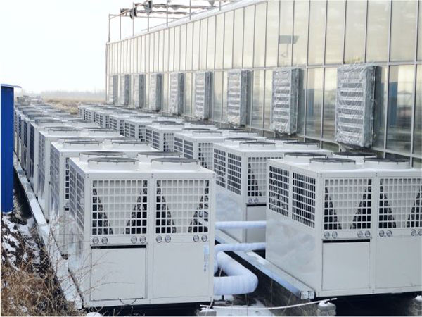 贵州花卉温室大棚热泵采暖系统