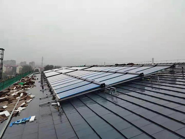 【太阳能热水工程】南京城市轨道交通网线实训基地项目