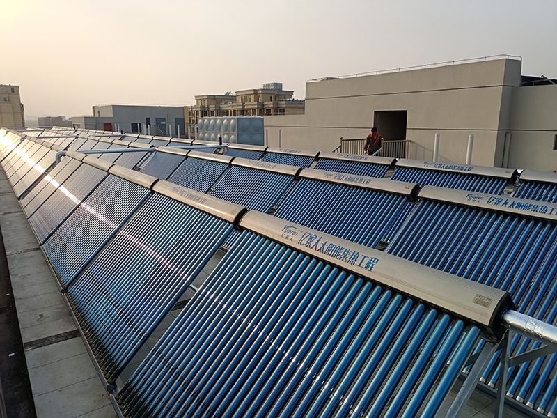 【视频】南京承压太阳能热水系统工程