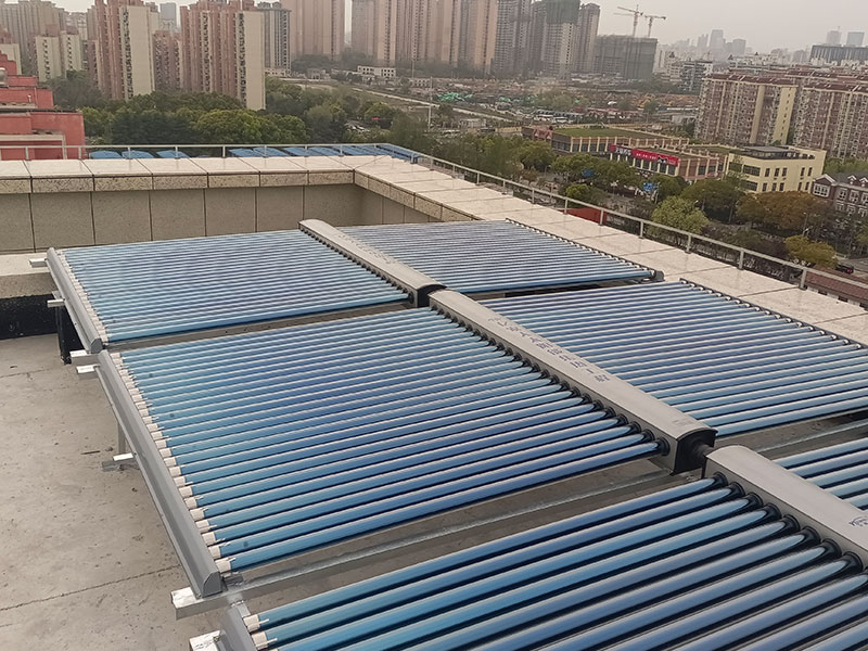 【视频】上海梅陇新建养老院太阳能空气能热水系统工程完工