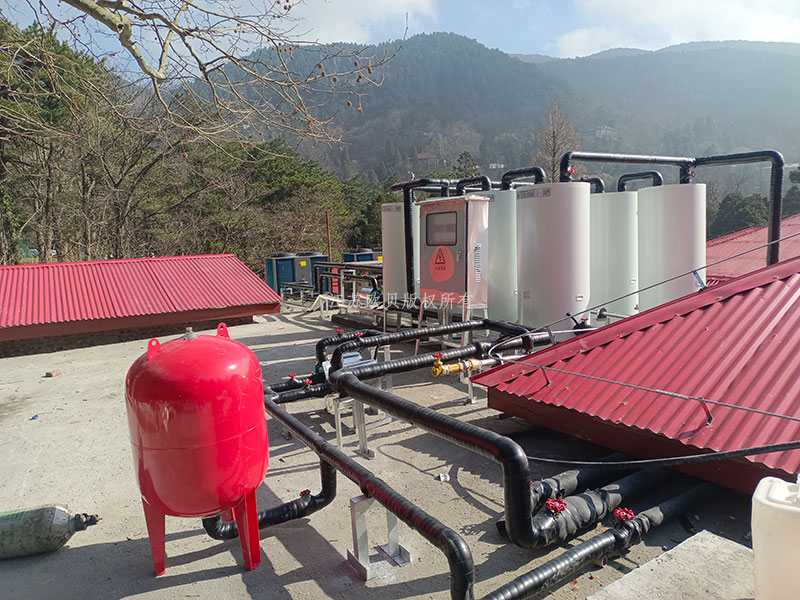 【图片】江西宾馆空气能热泵热水系统工程