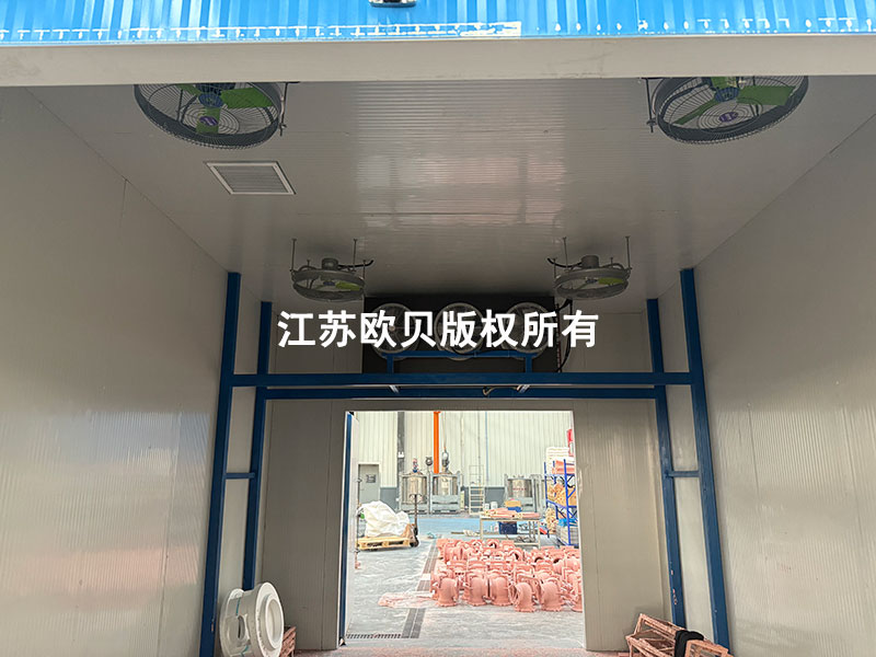 铸造厂汽车发动机缸体消失模热泵烘干机应用
