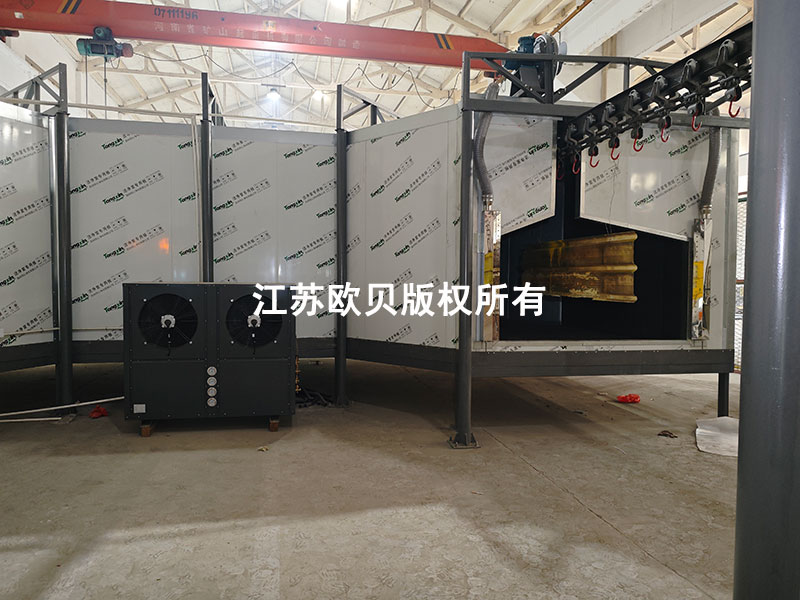 钣金件油漆隧道烘干线热泵配套项目